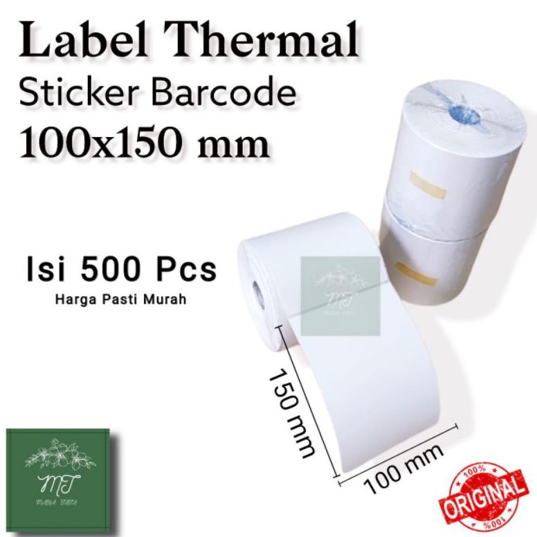 

((BISA COD)) Kertas Thermal & Continuous Paper/Roll A6 isi 500(100x150)