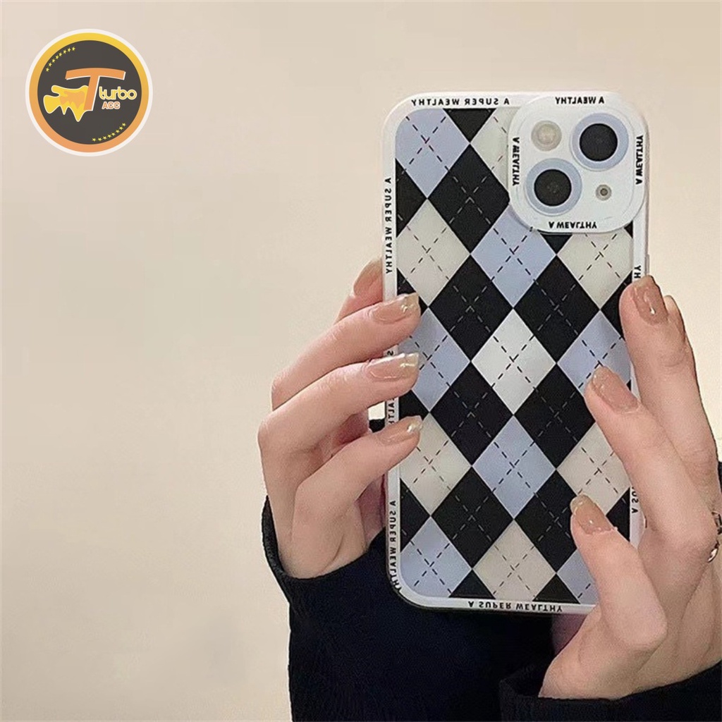 SS108 SOFTCASE MOTIF DIAMOND REALME C1 14 14T 15 C2 2 3 5 5I 5S C3 5 6 8 8I NAZRO 50 9I 9 PRO 10 NOT
