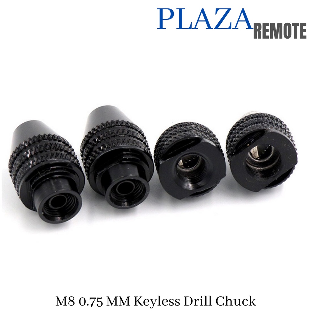 M8 X 0.75 PANJANG KEYLESS CHUCK KEPALA BOR MINI DREMEL KONEKTOR SAMBUNGAN