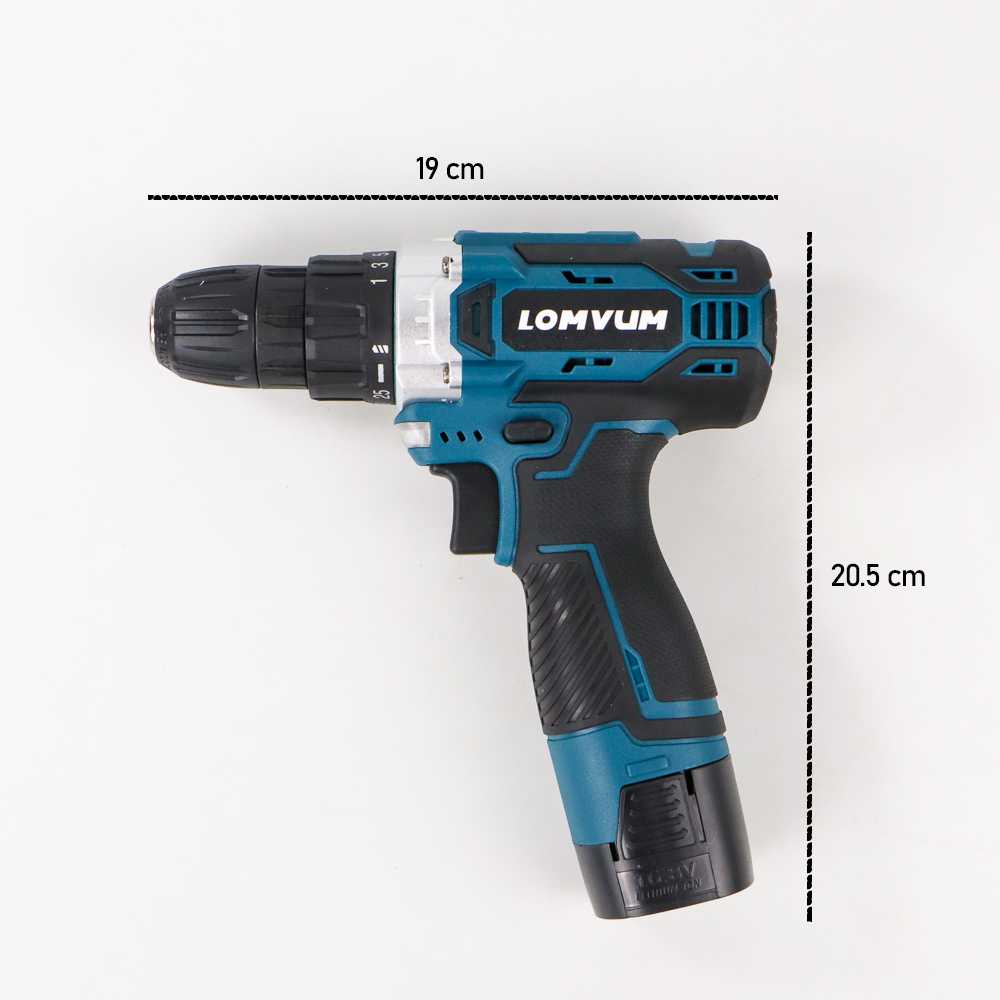 LOMVUM Bor Listrik Cordless Lithium Battery 16.8V - LDZ02-16