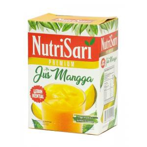 

Nutrisari Premium Rasa Jus Mangga Sachet - 1 renceng isi 10 pcs