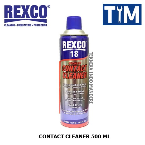 REXCO 18 Contact Cleaner 500 ML / Pembersih Komponen Elektronik