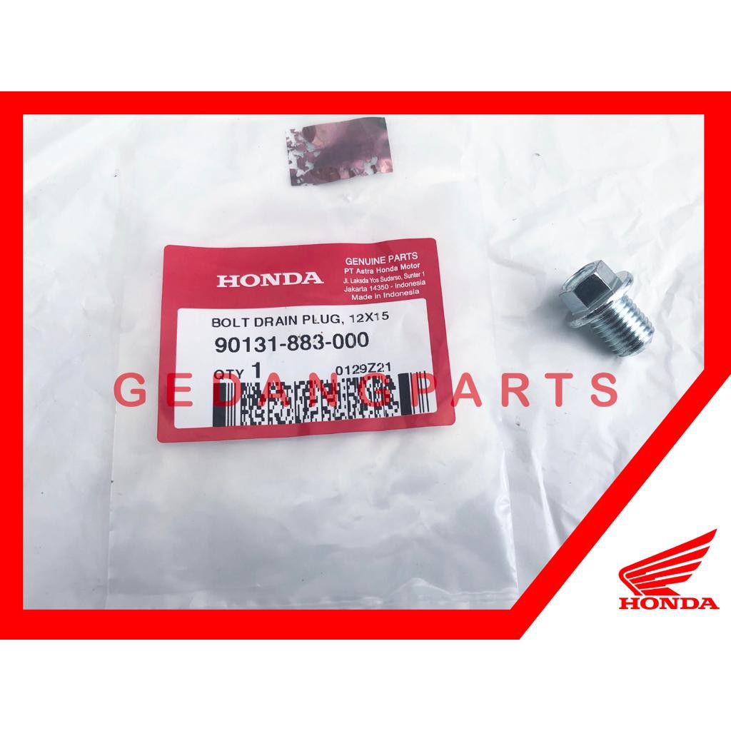 BAUT TAP OLI BAWAH HONDA VARIO BEAT ORI 90131-883-000