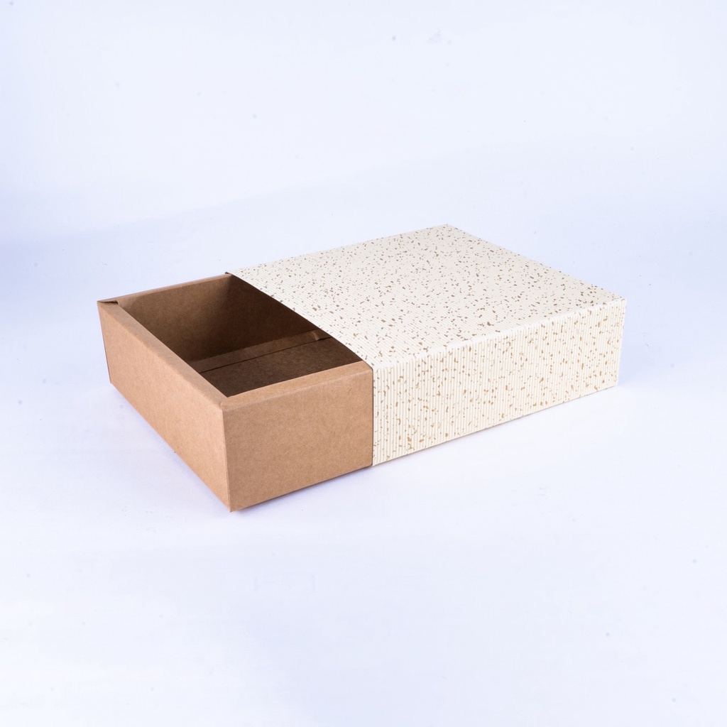 

Gift Box Texture | Slide Box Serbaguna Teksture - Uk. 14 x 14 x 5 cm