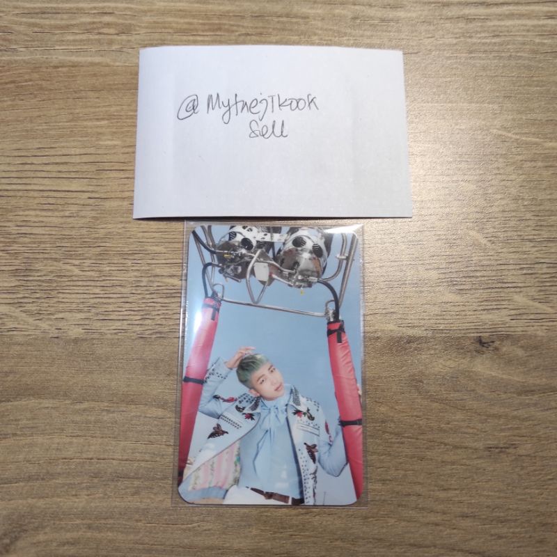 BOOKED bts young forever taiwan photocard rm namjoon rm yf tw youngforever limited