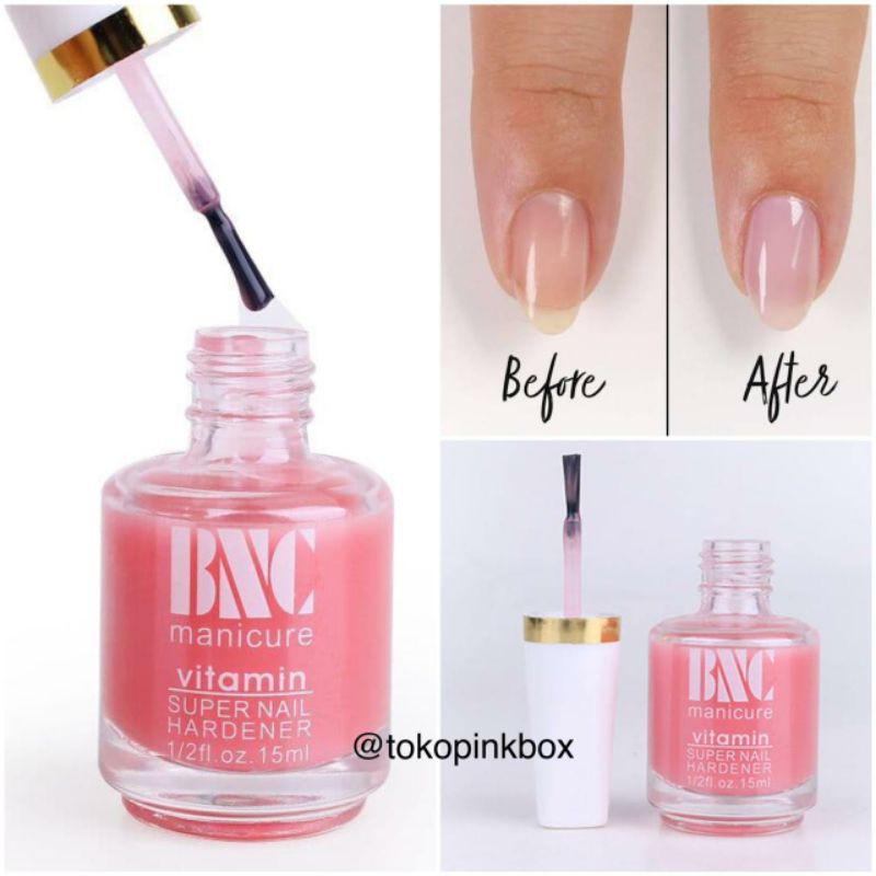 Ready Bnc Base Coat Pink Nail Hardener