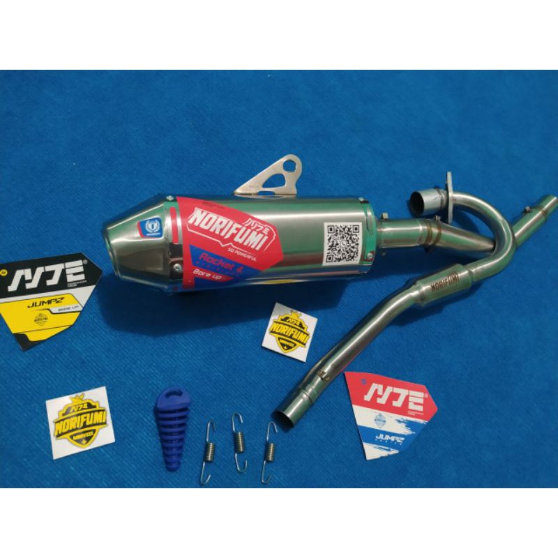 KNALPOT NORIFUMI RACING  . UNTUK KLX. CRF & WR.