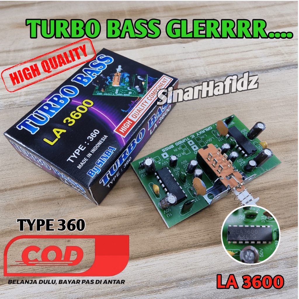 Galaxy turbo bass LA3600