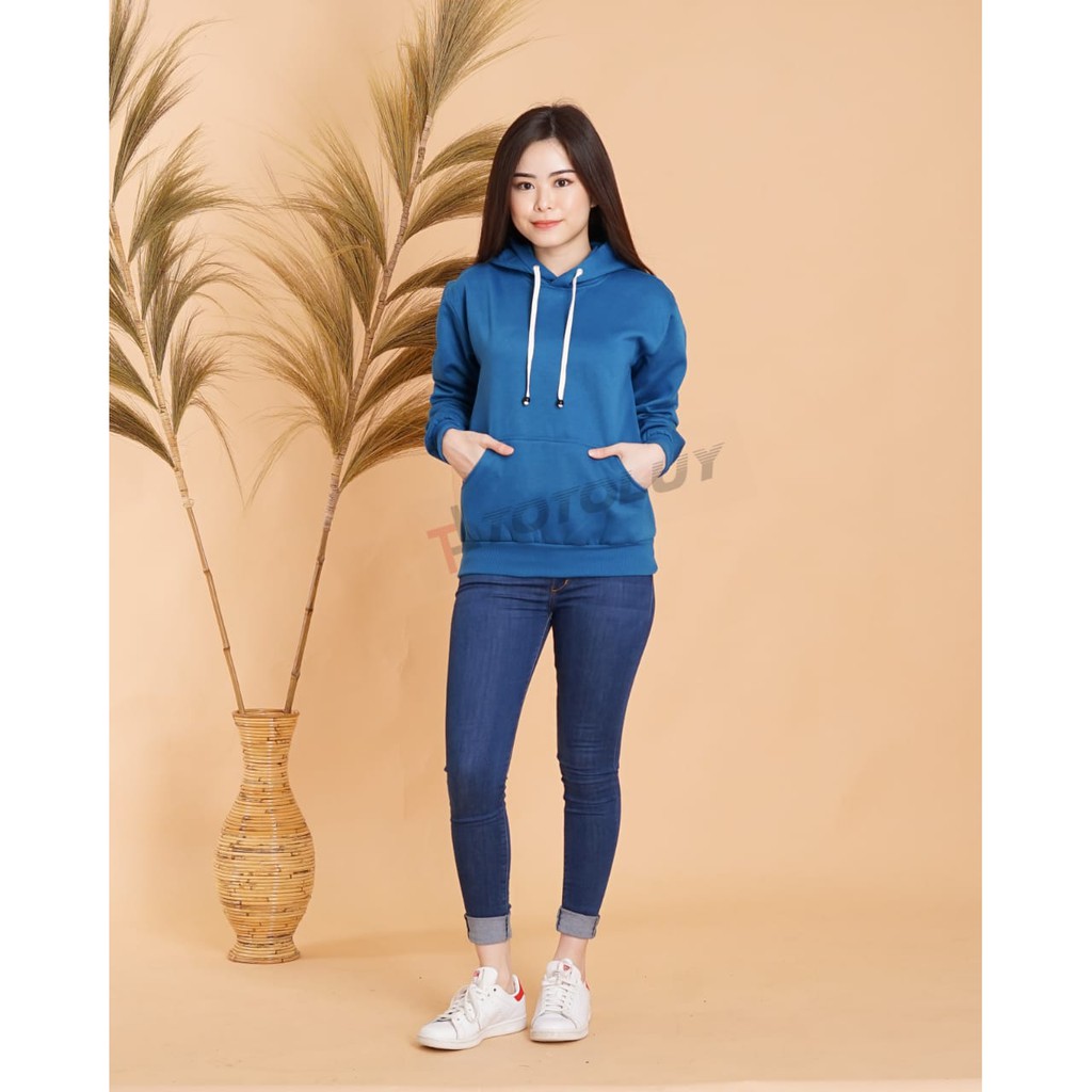 ASGARD777 - SWEATER HOODIE / SWETER POLOS / TOTOLUY / BIRU ITB