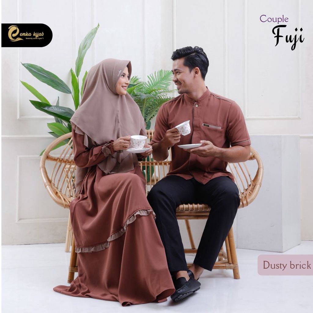 (MOM) Couple Fuji by Emka Hijab