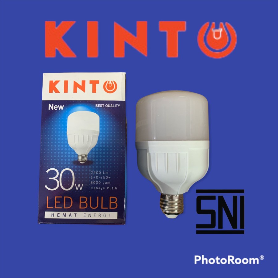 Lampu KINTO LED Kapsul Tabung 30 watt Putih Murah