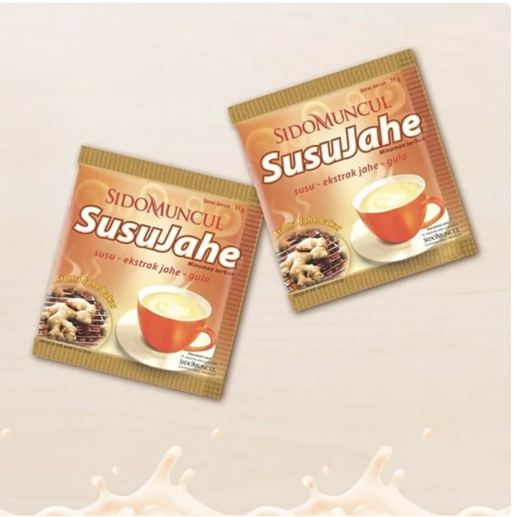 Sidomuncul Susu Jahe 10 sachet/Pack