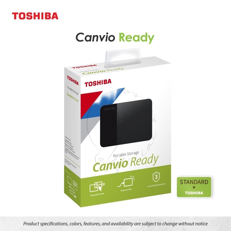 Toshiba Canvio Basic 1TB/2TB - HDD / HD / Hardisk / Harddisk External 2.5&quot;