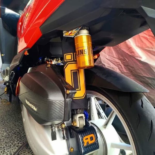 [S004] Sarung Shock Pelindung Cover Shockbreaker Motor Showa HRC Ohlins YSS Polos ADV PCX Nmax Aerox