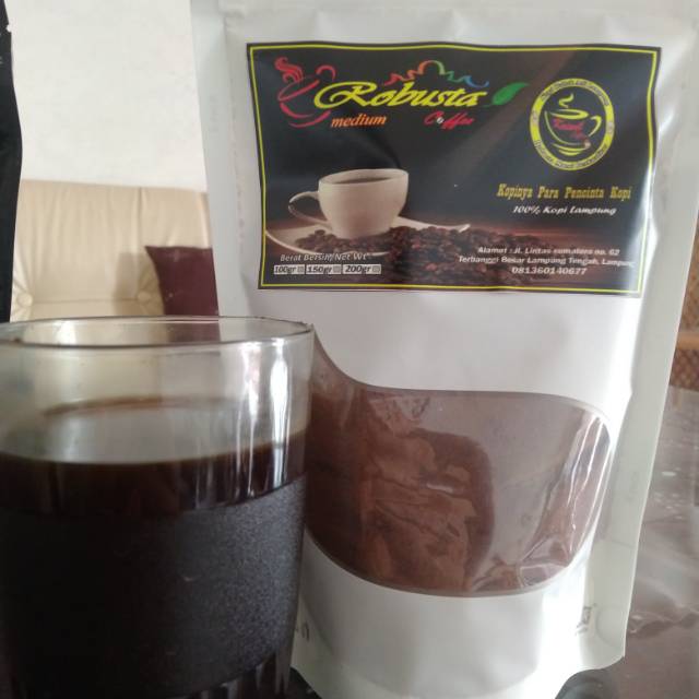 

Kopi Bubuk Robusta Lampung