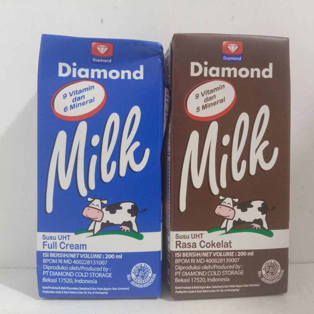 

SUSU UHT DIAMOND KEMASAN LITER