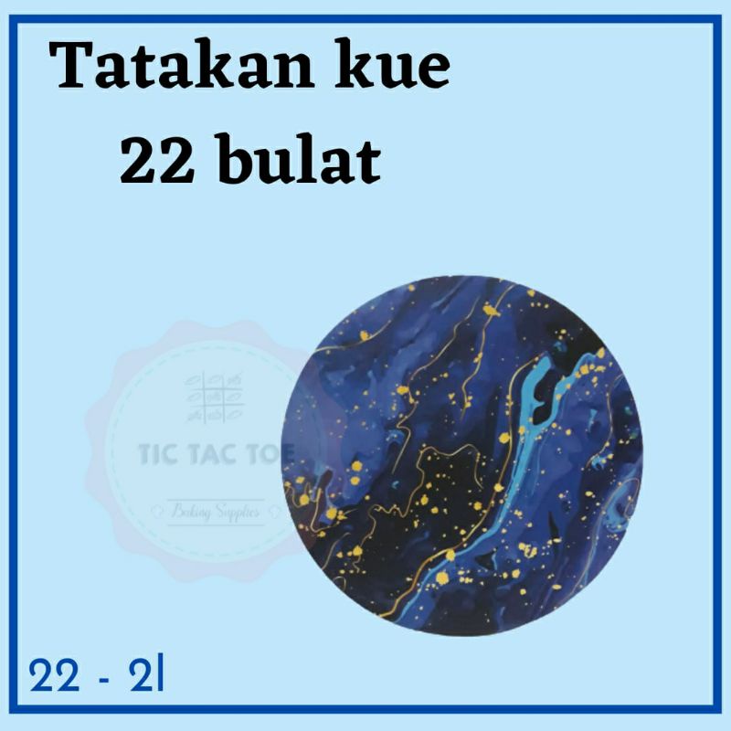tatakan kue /tatakan kue ukuran 22 /tatakan kue bulat /tatakan bulat 22/cake board /cake board 22