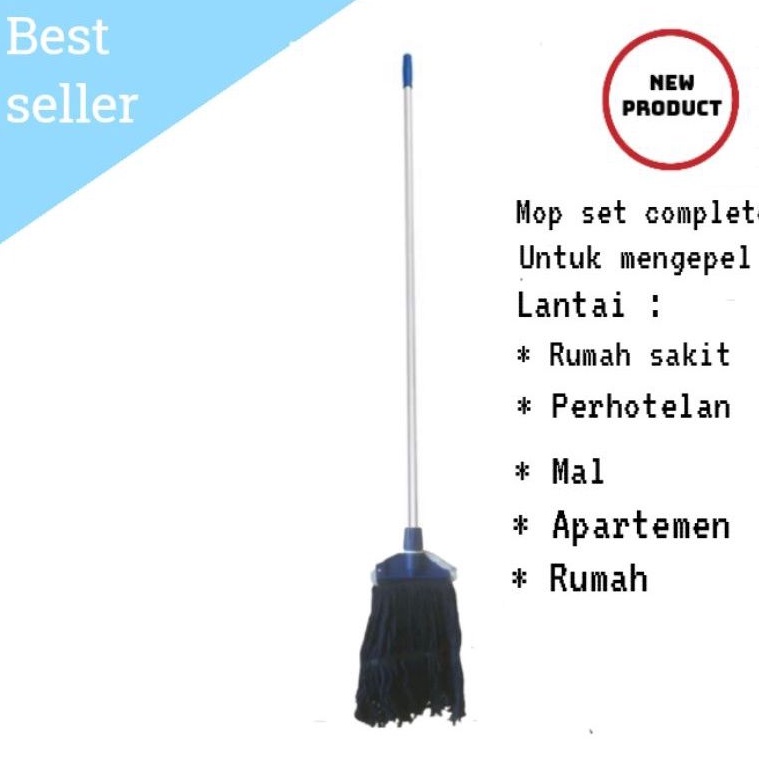 kain pel import Mop set complet alat kebersihan alat Cleaning service
