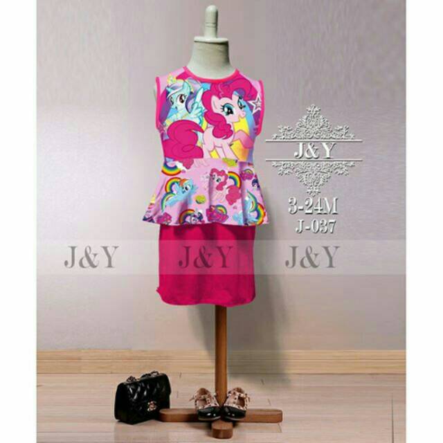 Setelan Anak Cewek Rok Little Pony