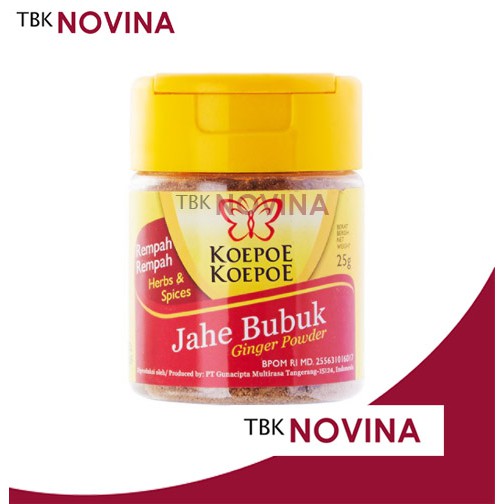 JAHE BUBUK Koepoe Koepoe / Jahe Kupukupu / Jahe Bubuk Kupu (25gr)