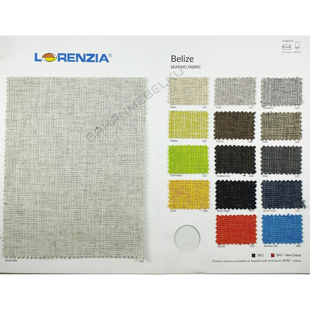 KAIN KANTOR OFFICE - BELIZE - ATEJA LORENZIA - INTERIOR SOFA KURSI