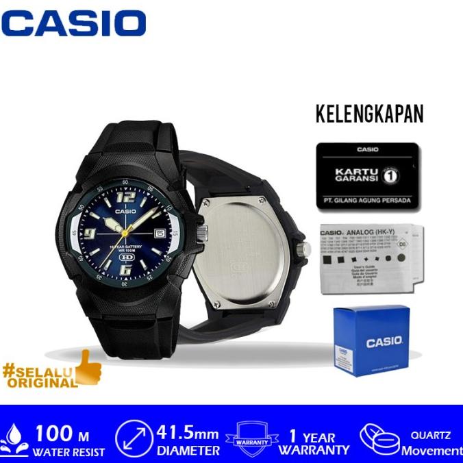 Jam Tangan Casio General MW-600F-2AVDF/MW 600F 2AVDF/MW 600F