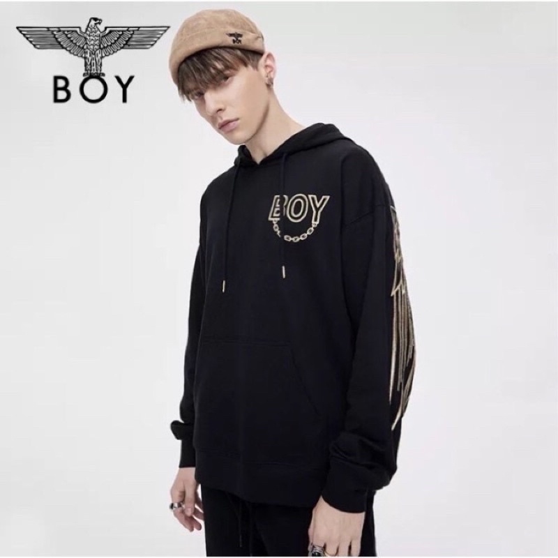 BOY22 HOODIE BOY LONDON PRIA WANITA ASIA EROPA FULL BORDIR