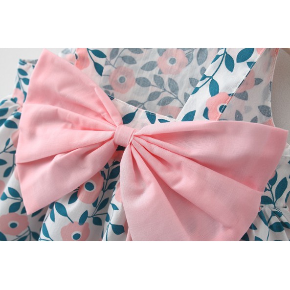 DRESS+TOPI ANAK [IMPOR] GAUN BAYI PESTA ANAK BAYI PEREMPUAN-3