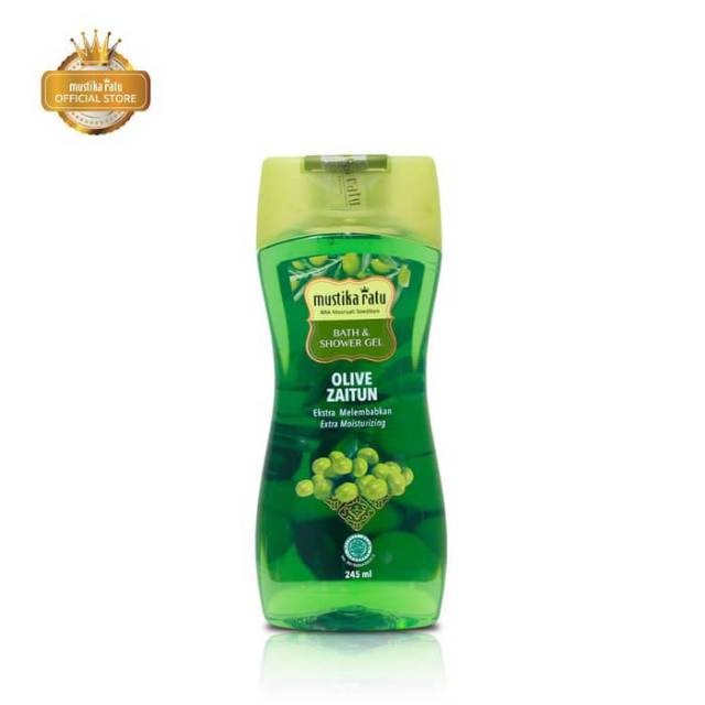 Mustika Ratu Olive Zaitun Bath & Shower Gel 245 ml sabun mustika ratu