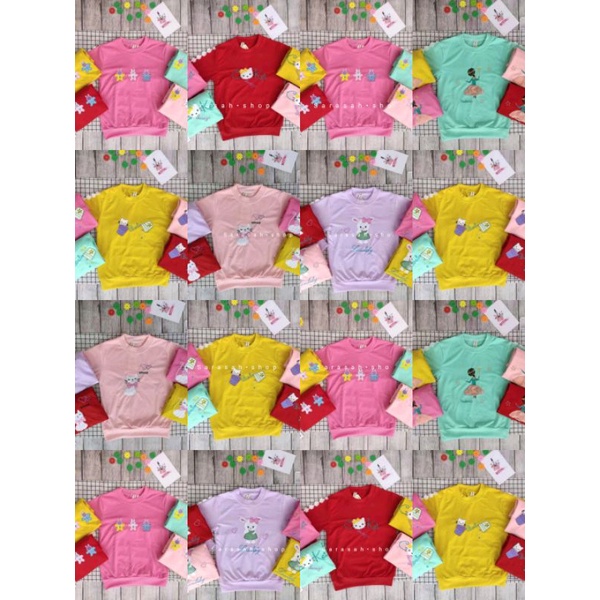 SWEATER ANAK USIA 2-11 TAHUN / SWITER ANAK PEREMPUAN / SWEATER ANAK IMPORT