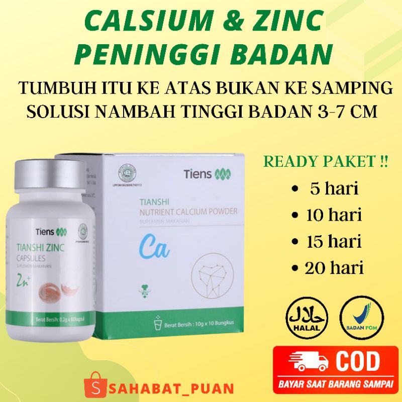 

[BISA COD]PENINGGI BADAN TIENS | CALSIUM PENINGGI BADAN | SUSU PENINGGI BADAN | PENINGGI BEST SELLER