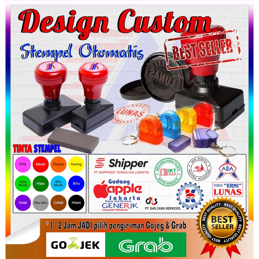 

stempel Otomatis \Desain Custom Murah Dan Berkualitas
