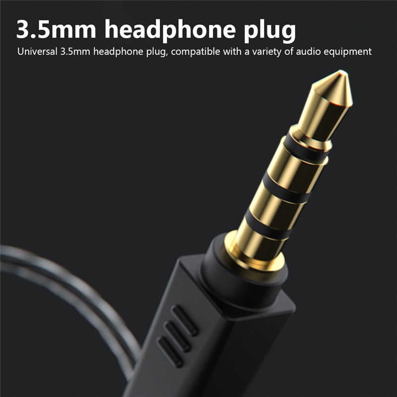 Qkz Ak9 Earphone In Ear Hifi Heavy Bass Dengan Kabel + Mic Untuk Olahraga