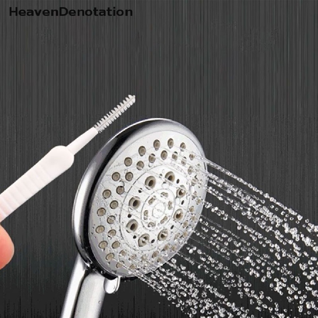 [HeavenDenotation] 50 PCS Gap Hole Anti-clogging Cleaning Brush Reusable Mini Brushs Bathroom Tools