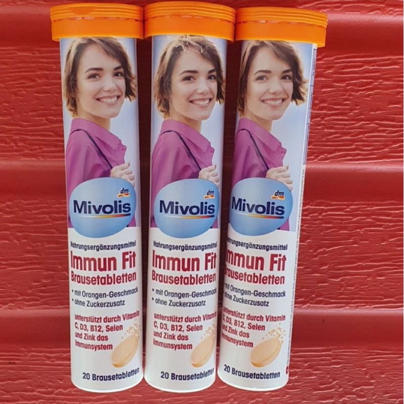 ORIGINAL IMMUN FIT 20 TABLETS VITAMIN C D3 B12 ZINC ZC