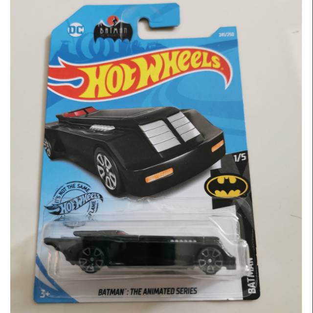 Hot Wheels batman the animated series treasure hunt reguler THR hotwheels