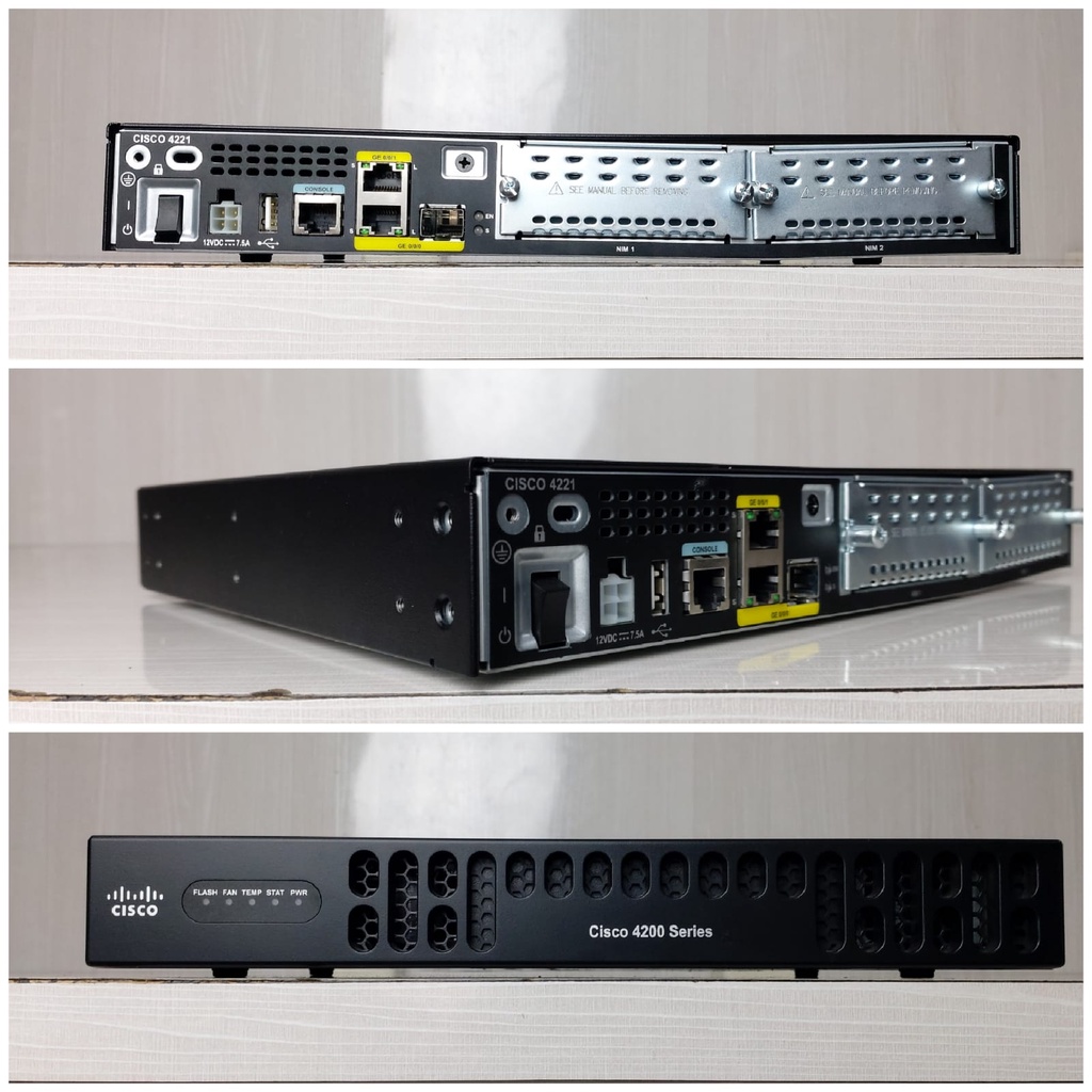 Router Cisco 4200 Series Cisco 4221 TERMURAH DAN BERGARANSI