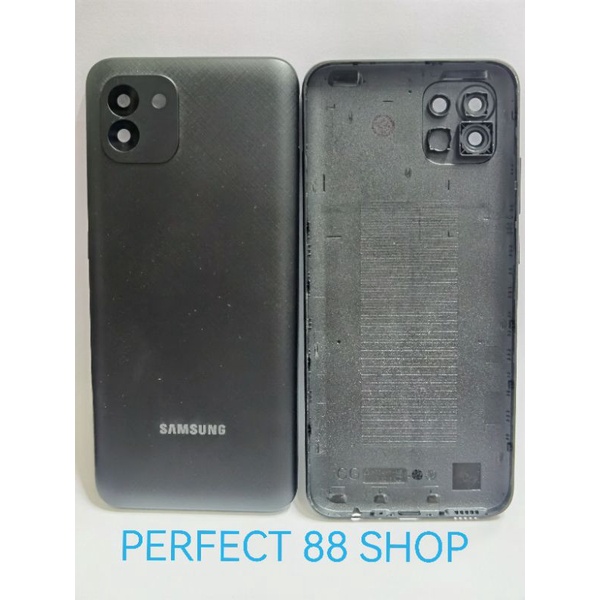 BACKDOOR TUTUP BELAKANG CASING BELAKANG SAMSUNG A03 GALAXY SAMSUNG A03