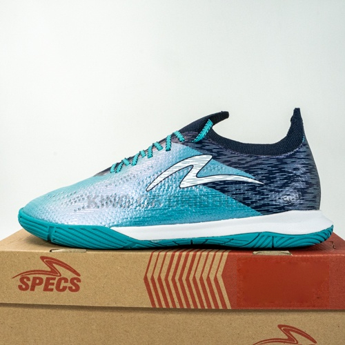 Sepatu Futsal Specs Accelerator Alpha Elite IN Aqua 401568 Original BNIB