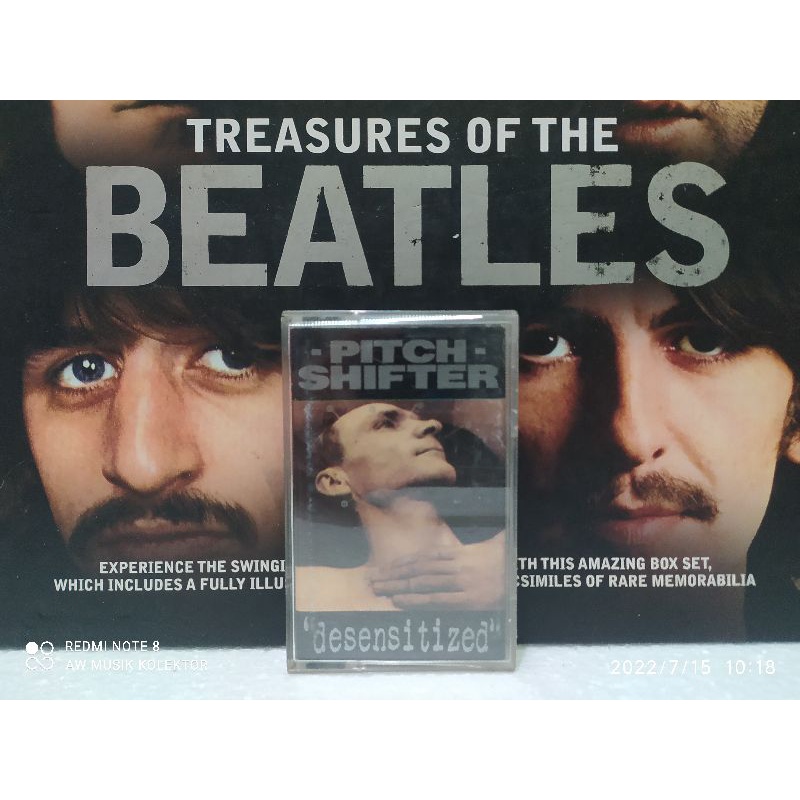 Kaset Import : PITCH SHIFTER - "desensitized" (UK Press).