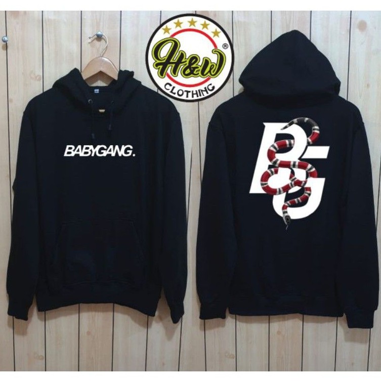 SWEATER BABYGANG ULAR// HOODIE DISTRO PREMIUM