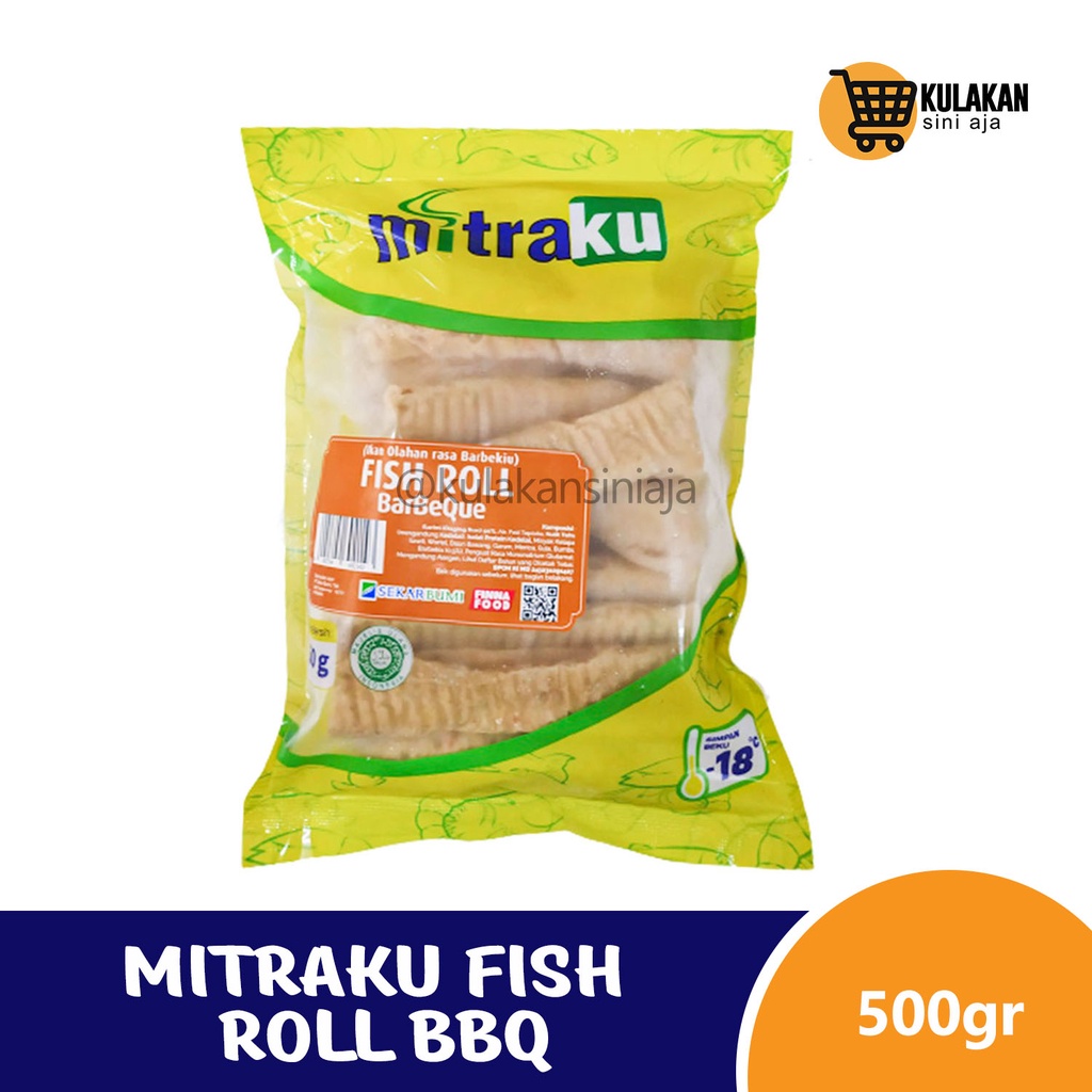 

Mitraku Fish Roll BBQ 500 Gram