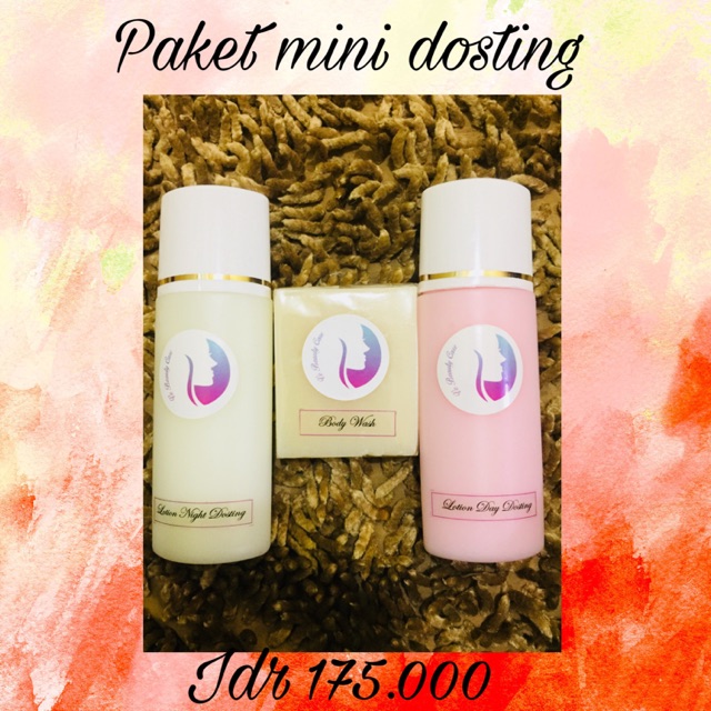 Pakey mini dosting /lotion dosting/ve beauty