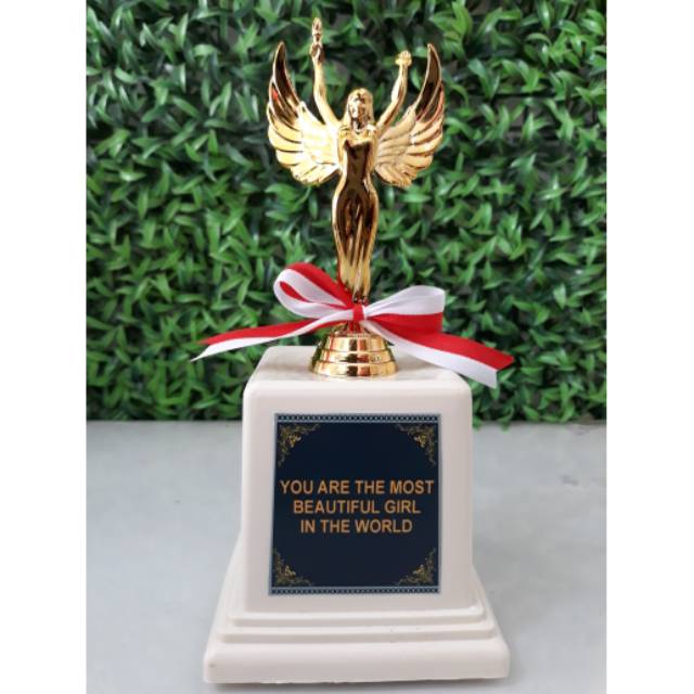 

Trophy kado valentine untuk cewek