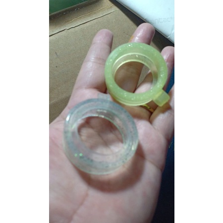 Grosir (SSC) Pendant Karet Biomini Ring Plus Rantai Kalung Premium Termurah