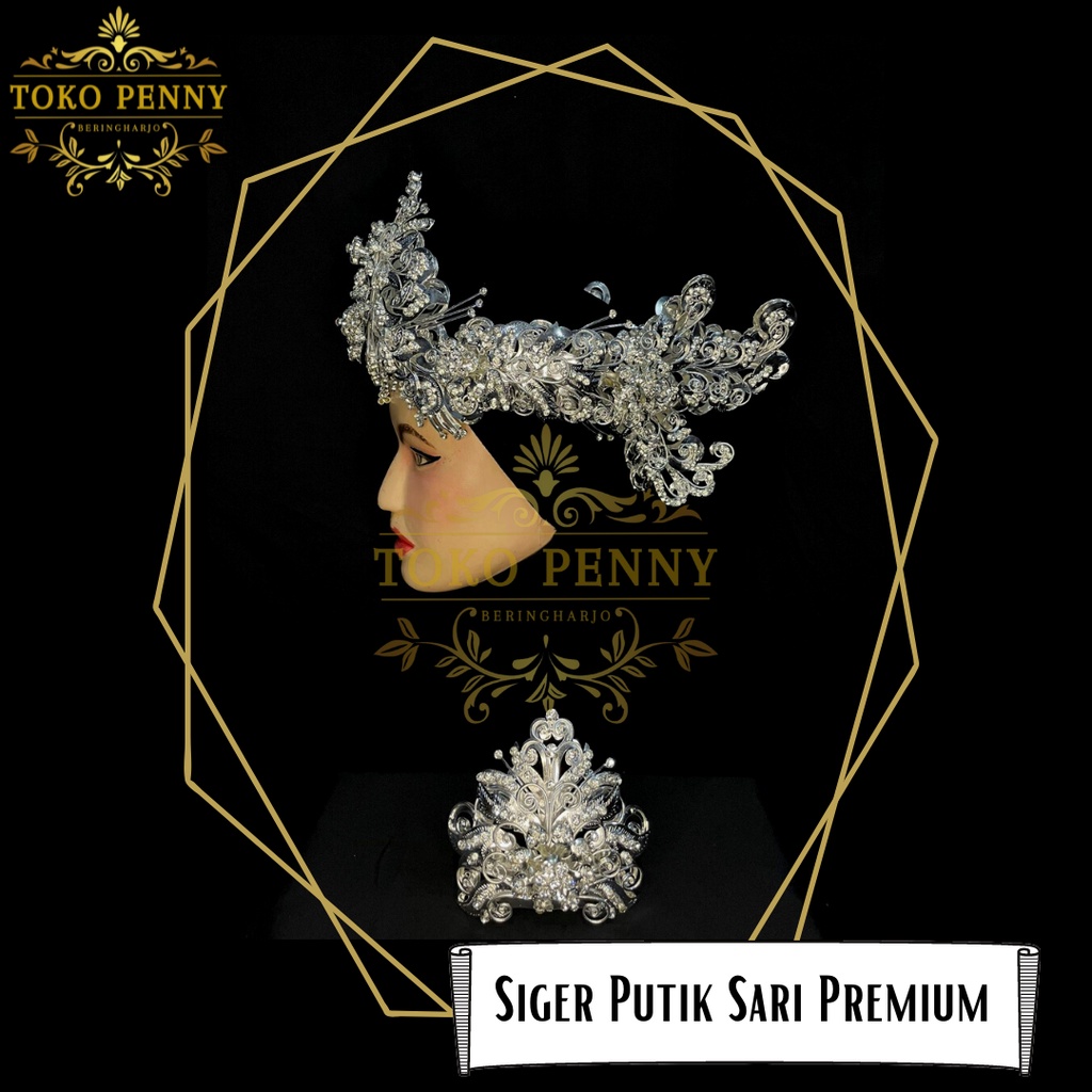 Siger Putik Sari Premium silver ,nikel