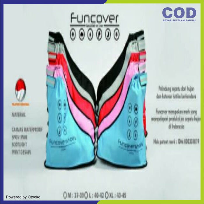 Cover Shoes Jas Sepatu Funcover Original