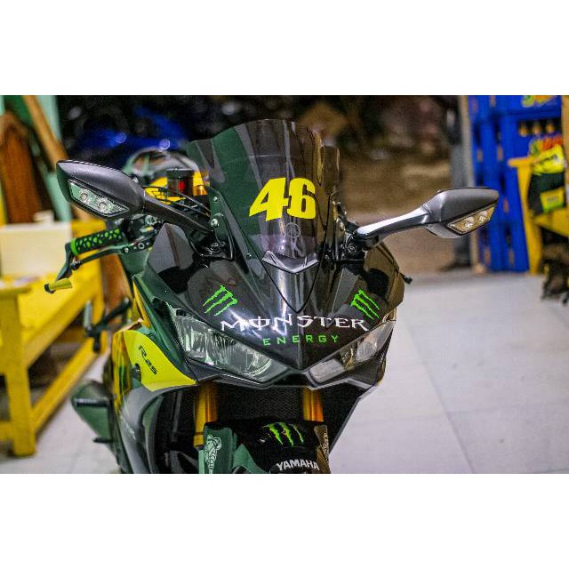 PAKET VISOR R25 OLD VISOR WINDSHIELD R25 SPION CIRCUIT PAKET SPION R25 VISOR R25