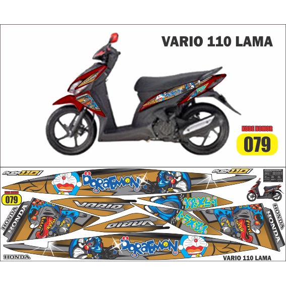 STRIPING VARIO LAMA / LAMA / STOCK DECAL ICON / STIKER VARIO 110 LAMA / STICKER VARIO 110 KARBU