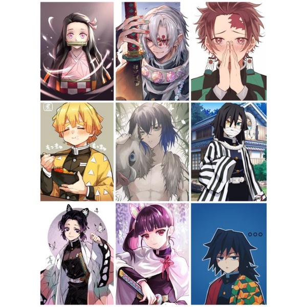 

STIKER KIMETSU NO YAIBA A6